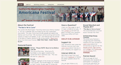 Desktop Screenshot of americanafestival.org